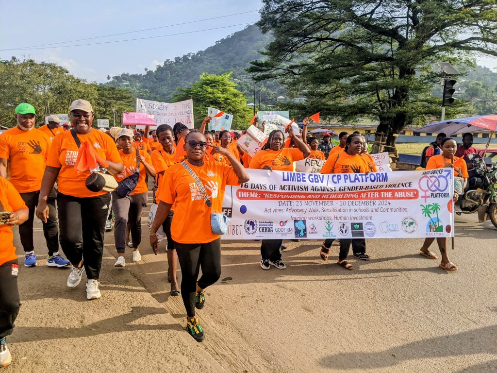 GOOFIRM - March to ending violence against women, girls & children